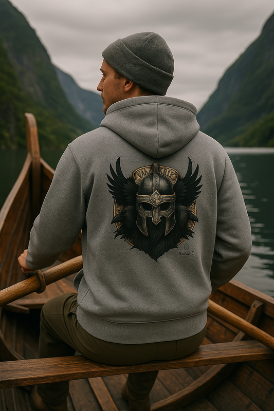 ⚔️ Warrior Spirit – Viking Strength Hoodie