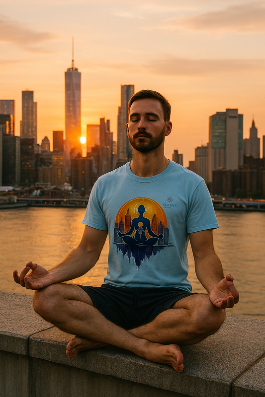 Urban Zen – Meditate in Style with This Skyline Tee