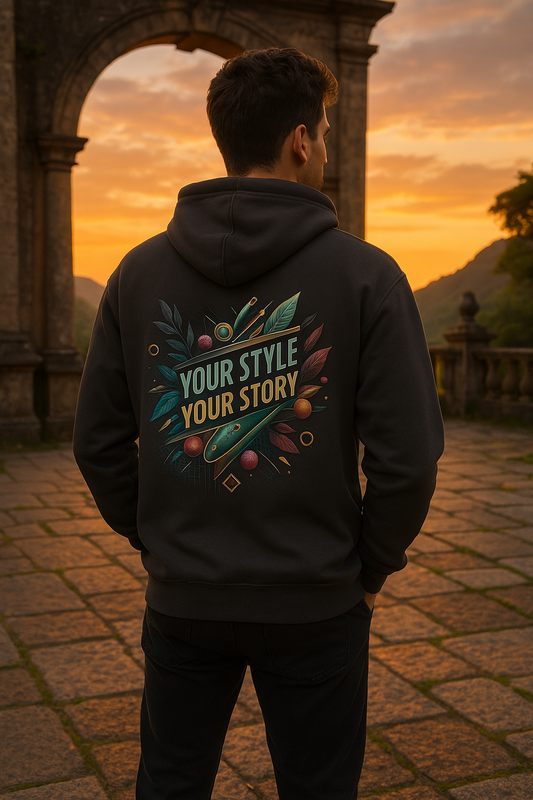 Your Style, Your Story | Unisex Hooded Sweatshirt – Soft & Cozy for Fall
