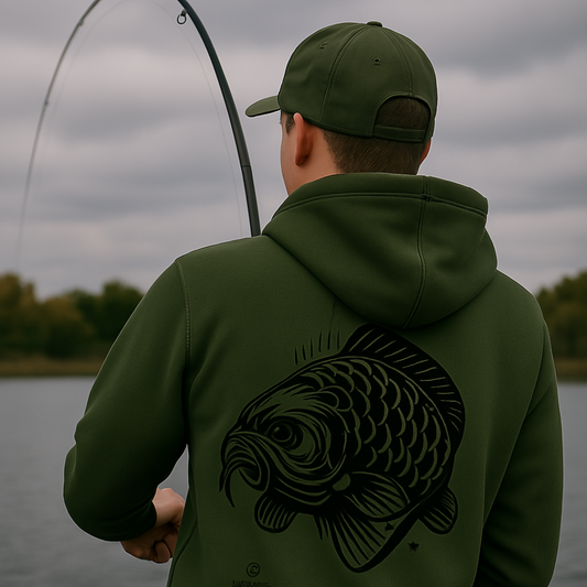Angry Carp Hoodie | Unique Streetwear